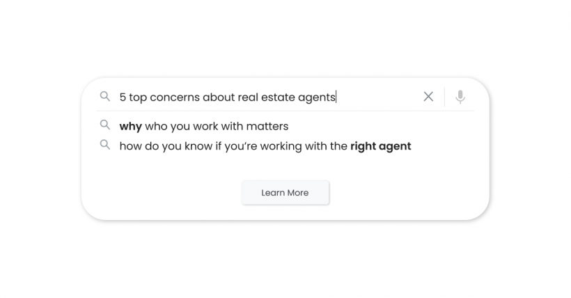 Who You Work With Matters: Top 5 Concerns About Real Estate Agents